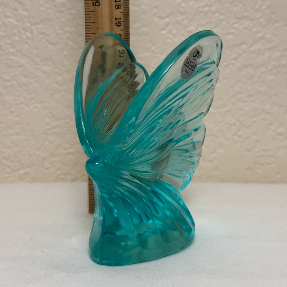 Fenton Large Glass Butterfly